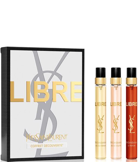 ysl trio perfume set|YSL libre discovery trio.